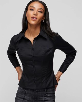 Corset Poplin Shirt