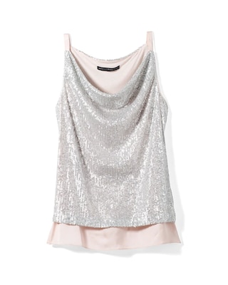 Petite Sequined Camisole click to view larger image.