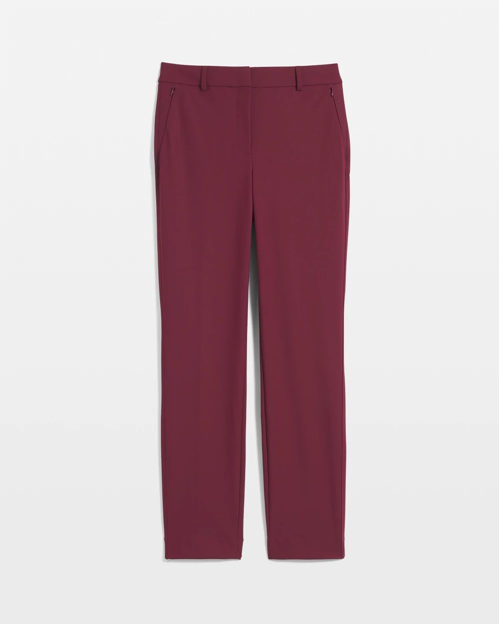 Elle Slim Ankle Pant in Scuba Knit click to view larger image.