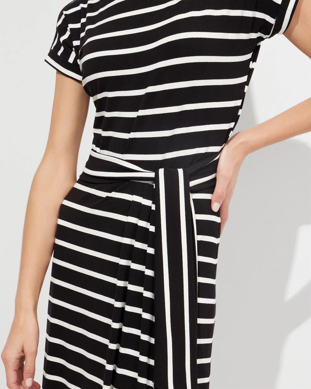 Outlet WHBM Short Sleeve Wrap Dress