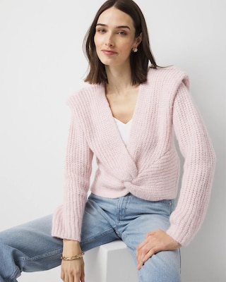 Front Twist Sweater click to view larger image.