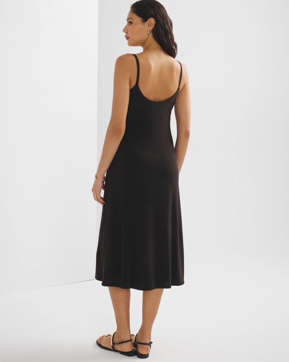 Cowl Neck Slip Dress click to view larger image.