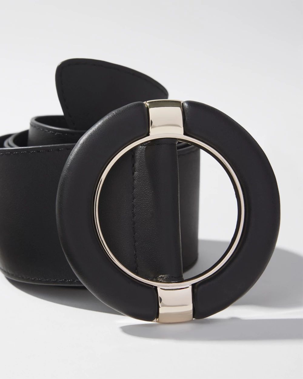 Soft Leather Waist Belt click to view larger image.