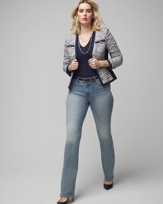 Petite Mid-Rise Everyday Soft Denim™ Bootcut Jeans