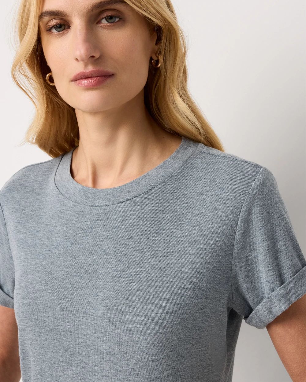 Easy Crewneck Tee click to view larger image.