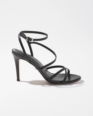 Strappy Heeled Sandals click to view larger image.