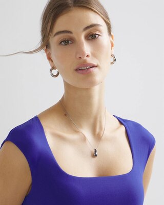 WHBM® FORME Square-Neck Top