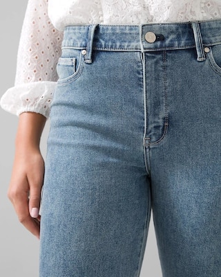 High-Rise Sculpt Straight Jeans click to view larger image.