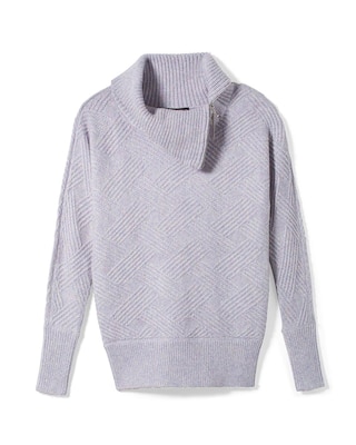 Split Neck Zipper Pullover
