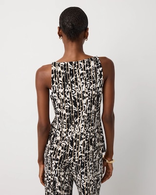 Petite Drape Neck Tank click to view larger image.