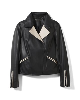 Leather Moto Jacket