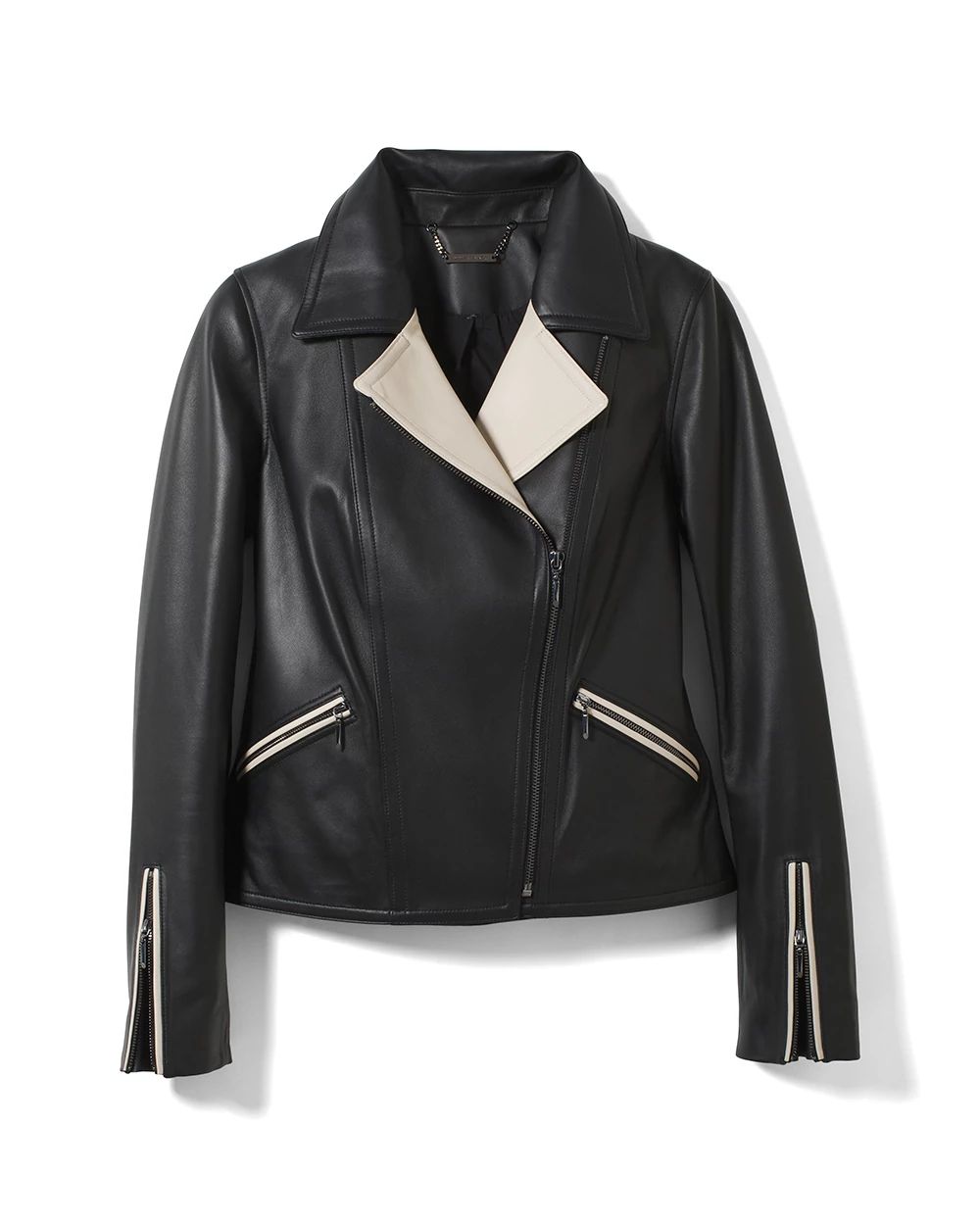 Leather Moto Jacket
