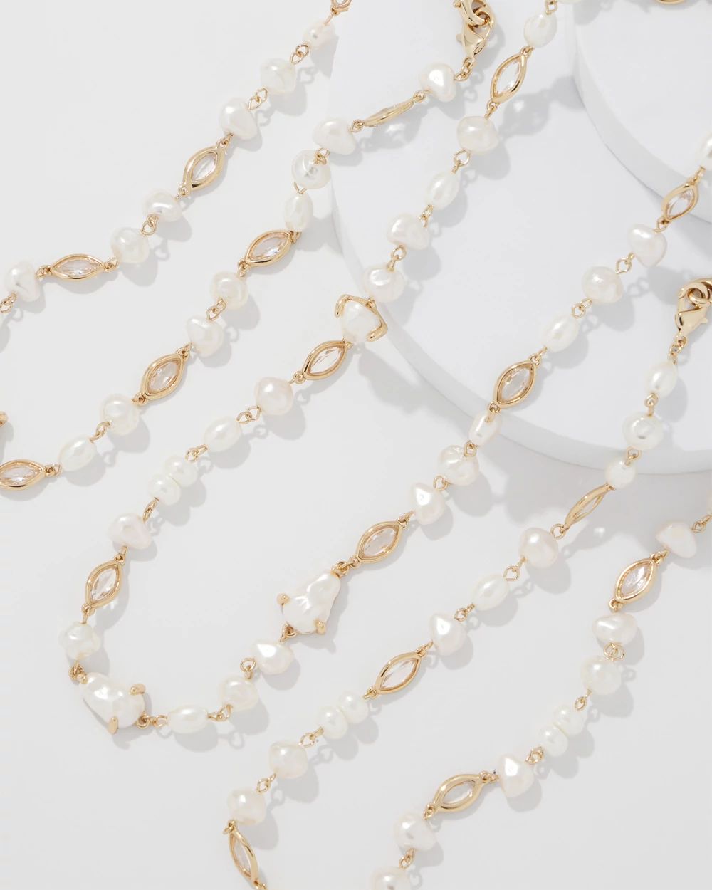 Multistrand Convertible Necklace click to view larger image.