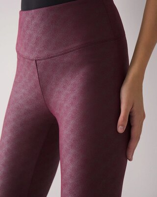 Faux Suede WHBM Runway Leggings