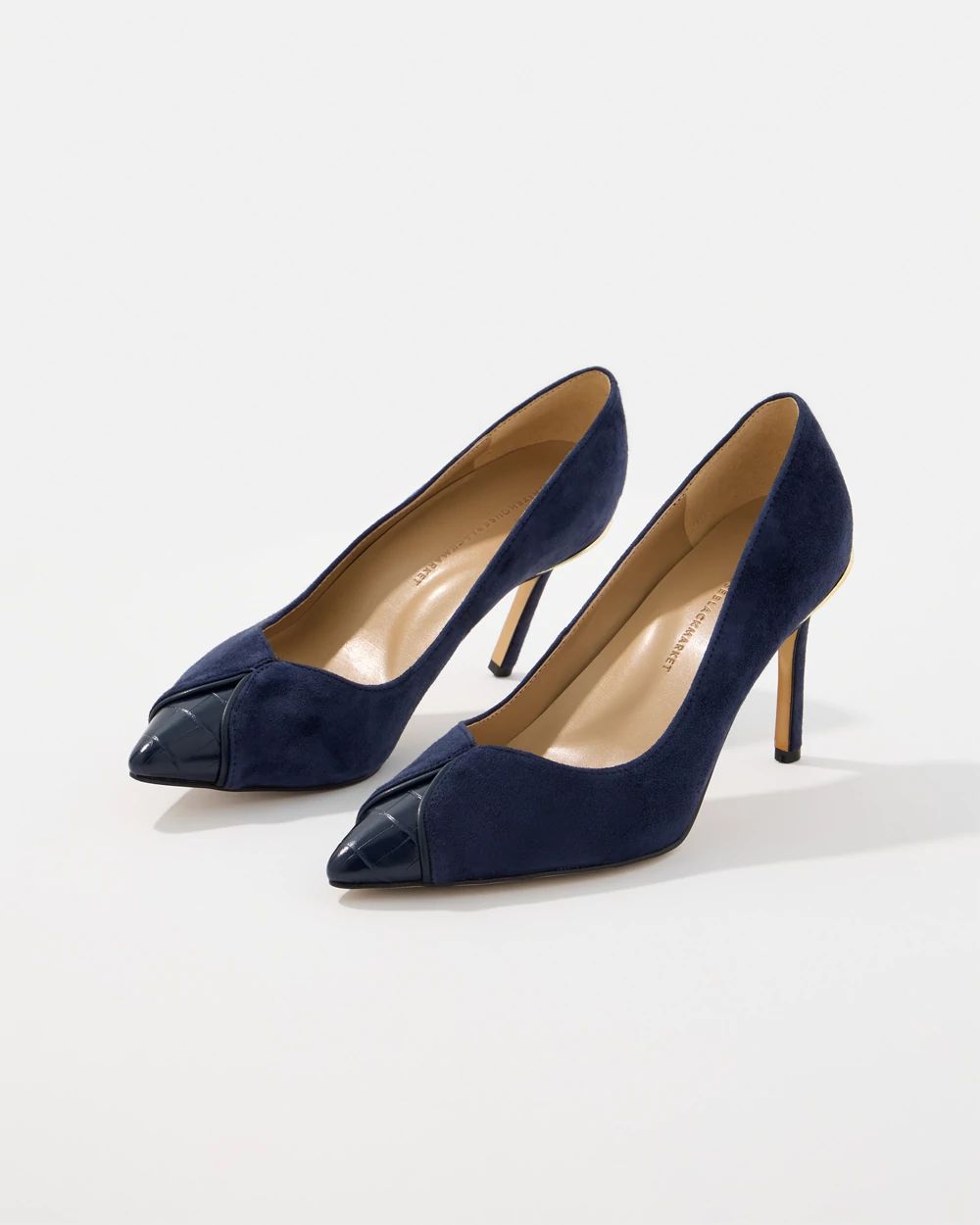 Suede Comfort Pump click to view larger image.