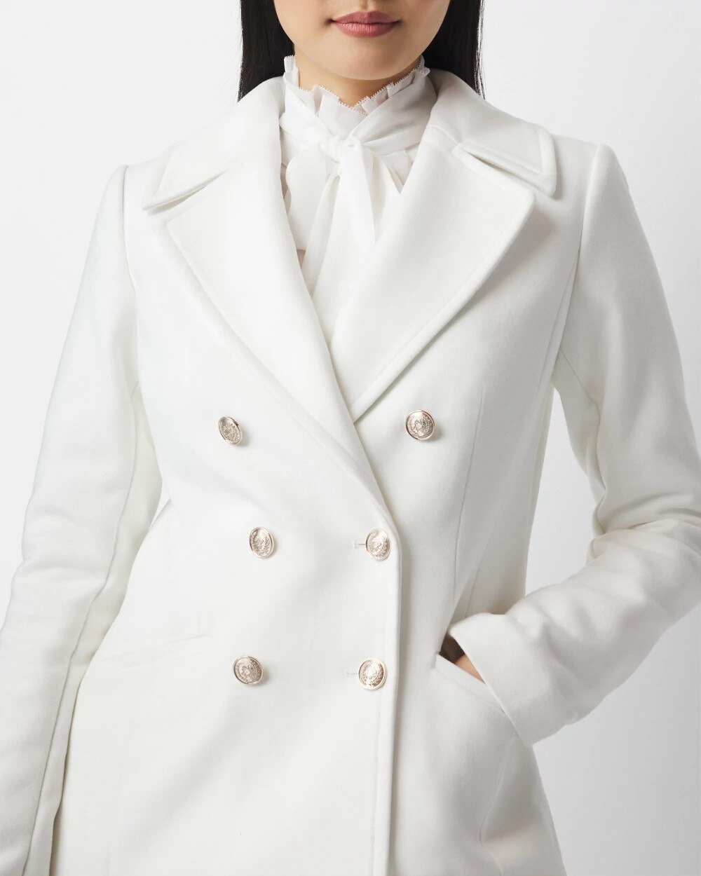 Mid Length Peacoat - image 3