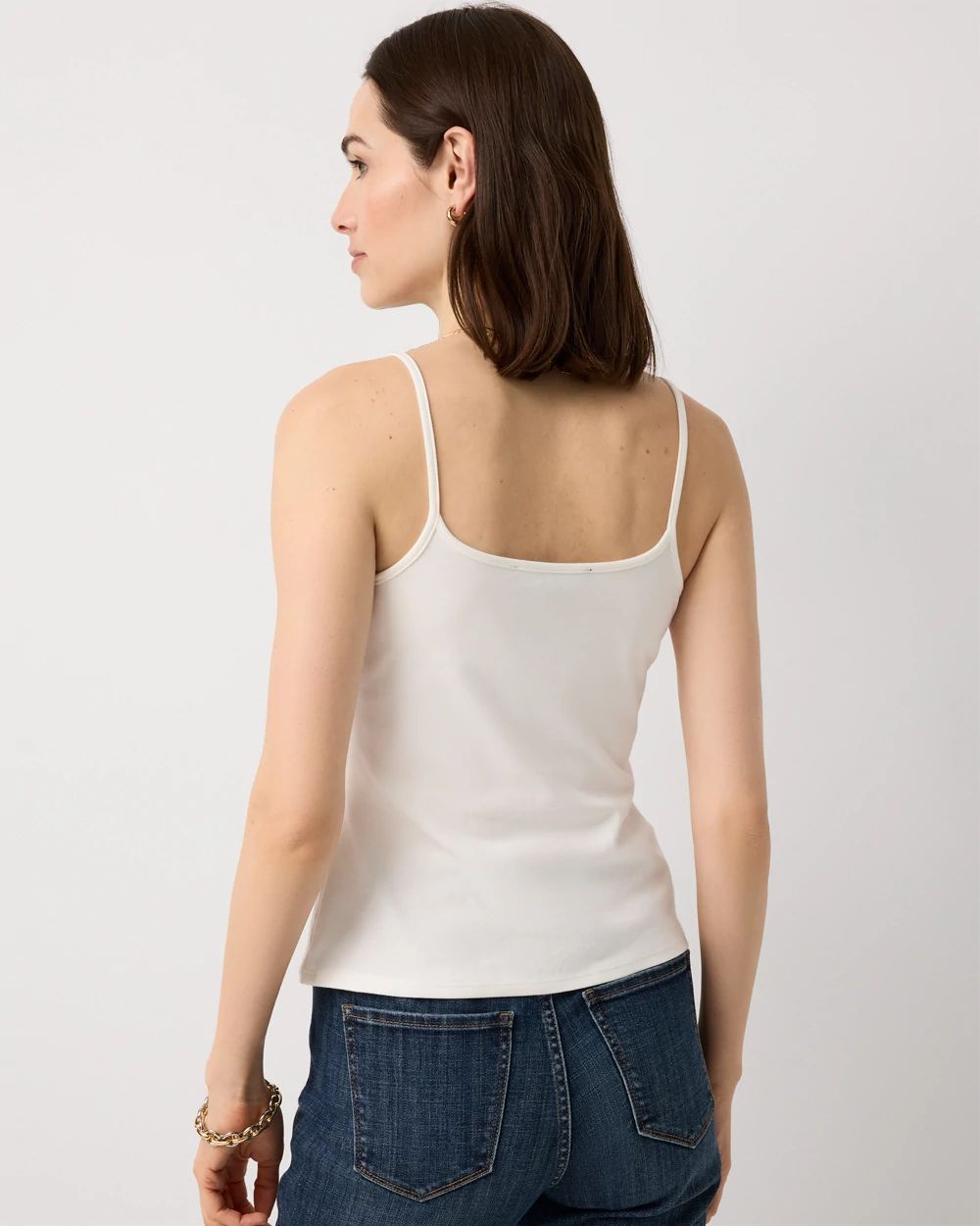 WHBM FORME™ Lace Trim Cami click to view larger image.