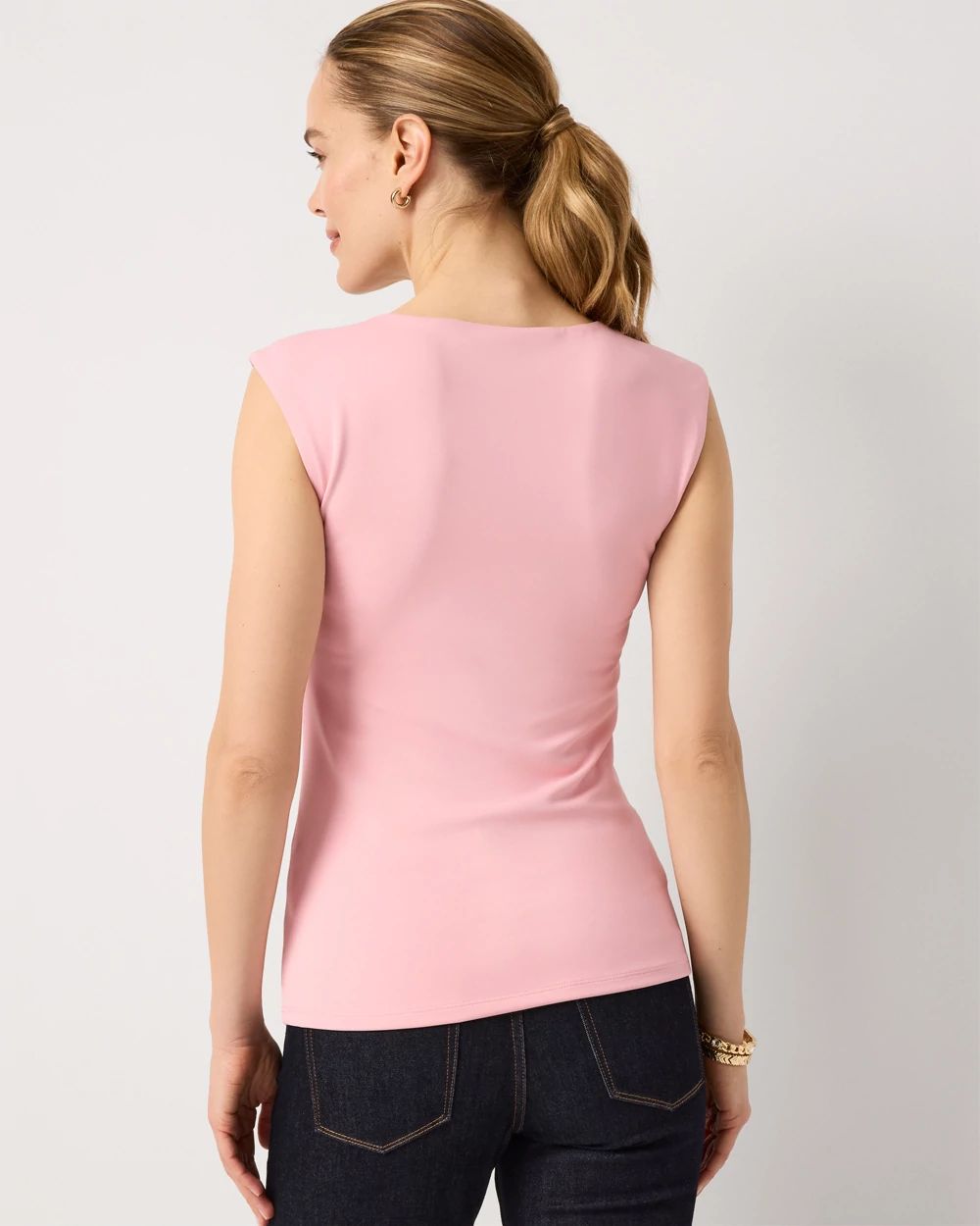 WHBM FORME™ All Ways Stretch Square Neck Top