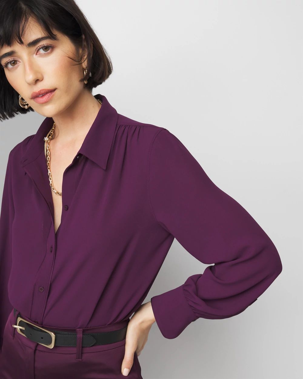 Soft Shirt with Piping click to view larger image.