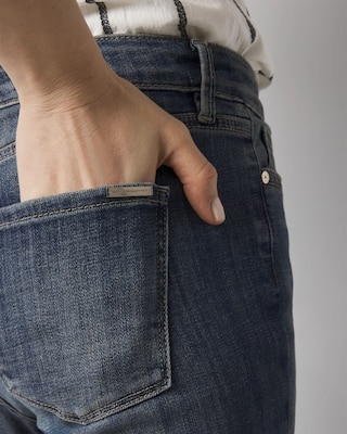 Curvy Mid-Rise Bootcut Jeans click to view larger image.