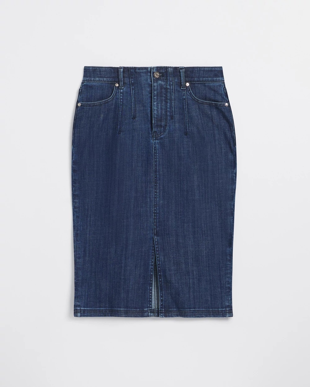 Denim Pencil Skirt