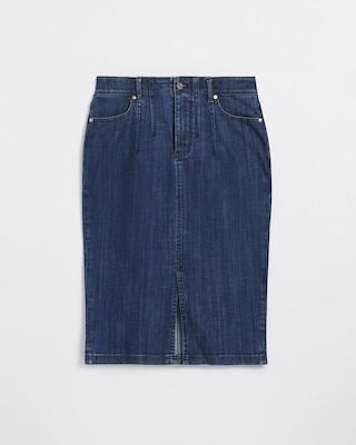 Denim Pencil Skirt