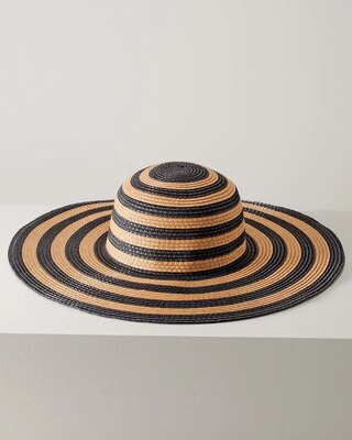 Striped Straw Hat