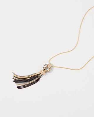 Fringe Pendant Necklace click to view larger image.