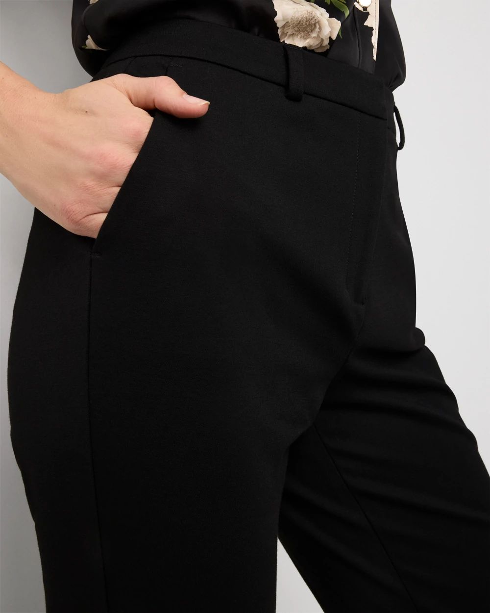 Ponte Tailored Kick Flare Pant click to view larger image.