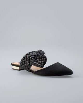 Woven Flat Mules