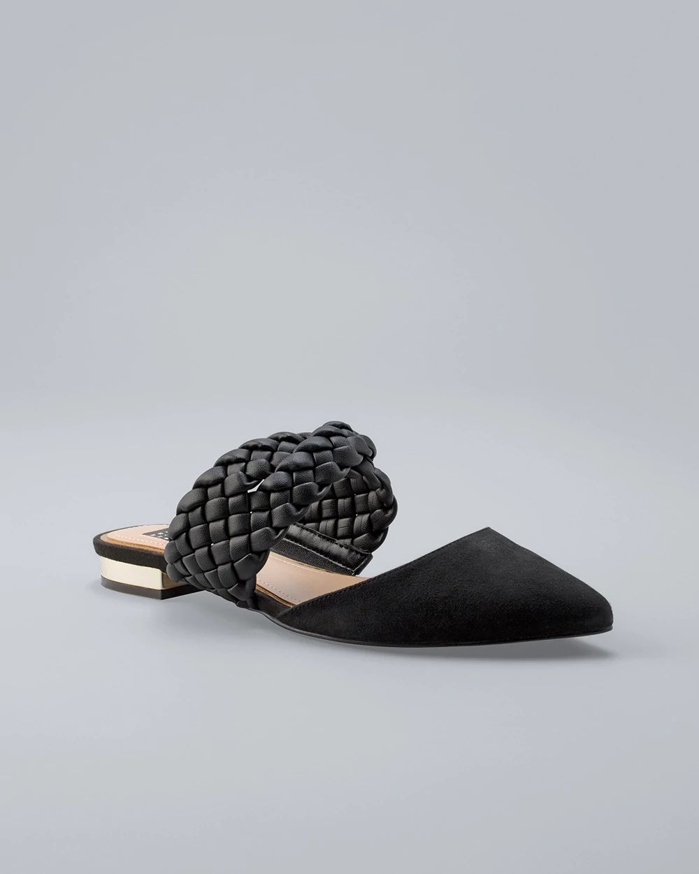 Woven Flat Mules