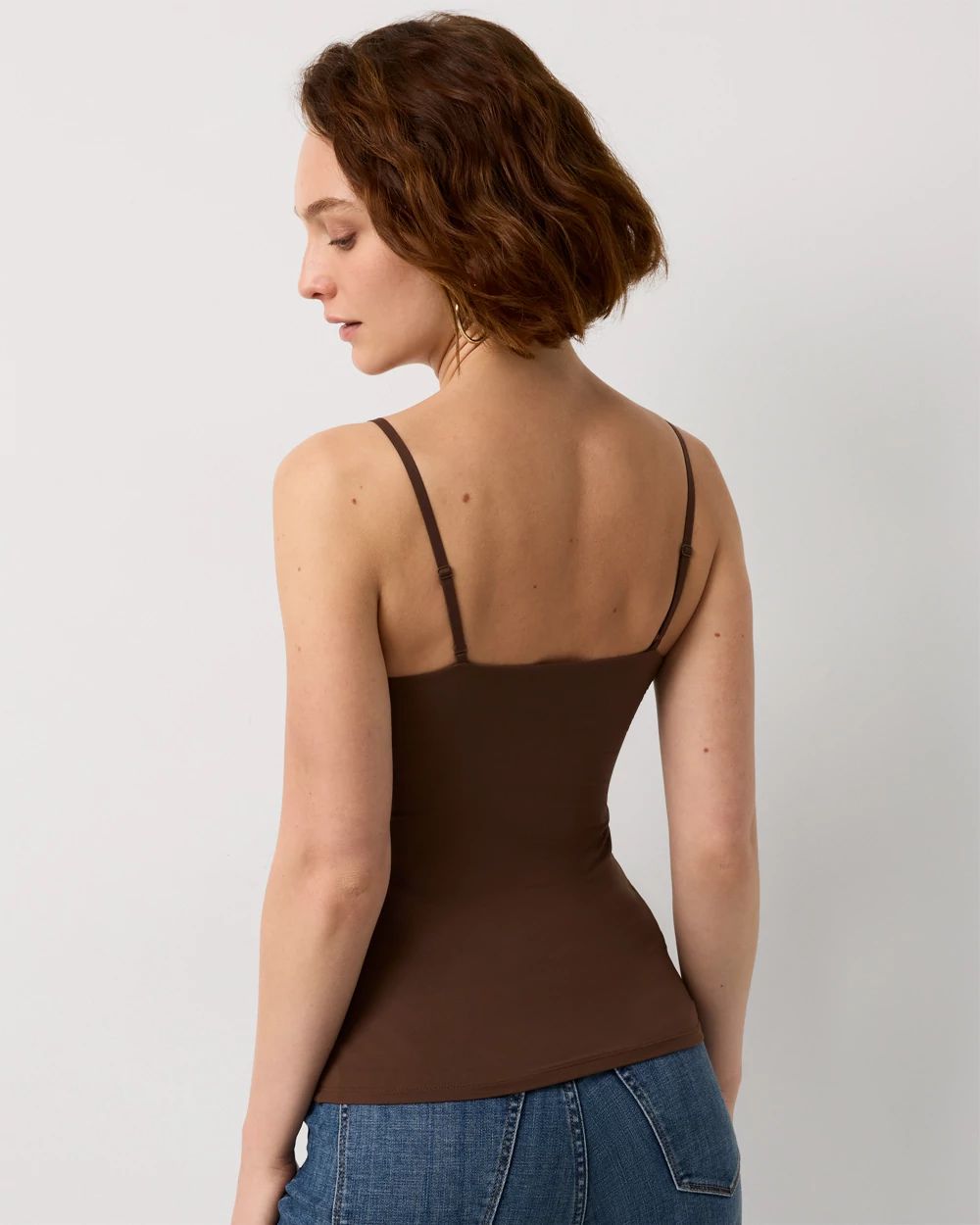 WHBM FORME™ All Ways Stretch V-Neck Cami click to view larger image.