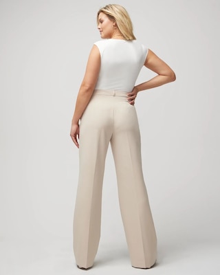 WHBM® Luna Wide Leg Trousers click to view larger image.