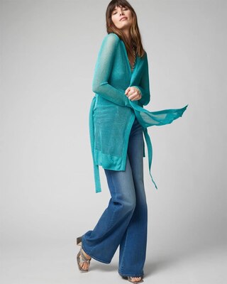 Crochet Belted Coverup