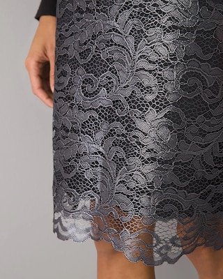 Lace Pencil Skirt click to view larger image.