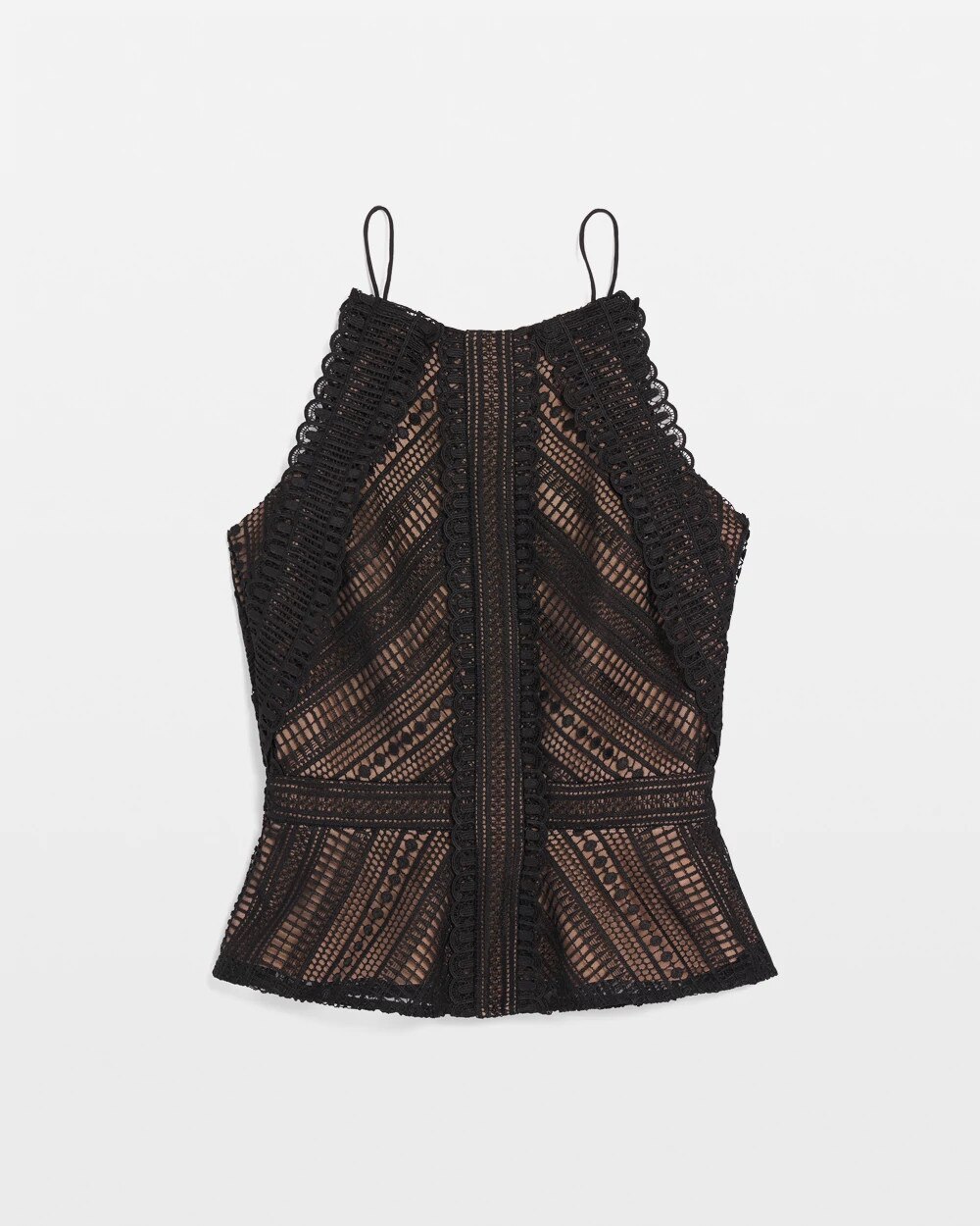 Lace Peplum Bustier - image 5