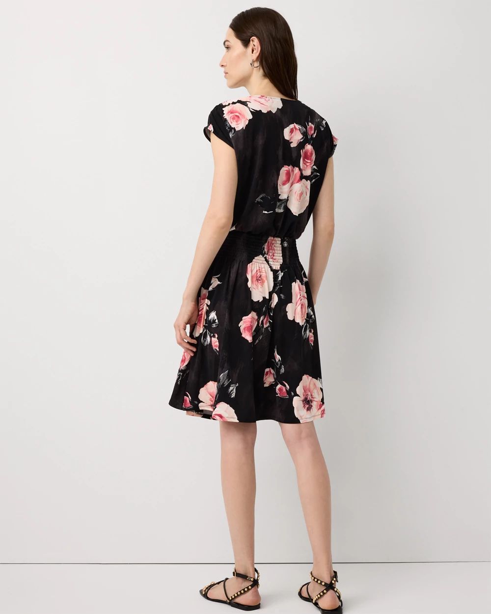 Petite Smocked Waist Dress