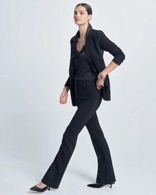 Luxe Stretch Mid-Rise Piper Flare Pant click to view larger image.