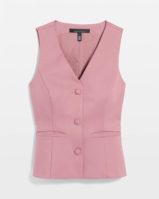 Sleeveless V-neck Vest click to view larger image.