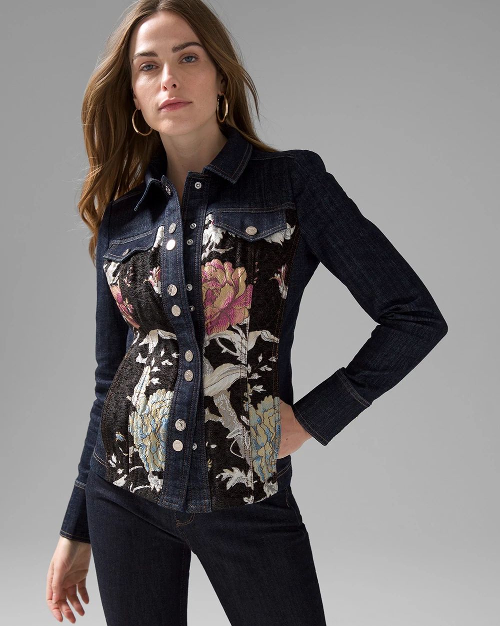 Brocade Shacket