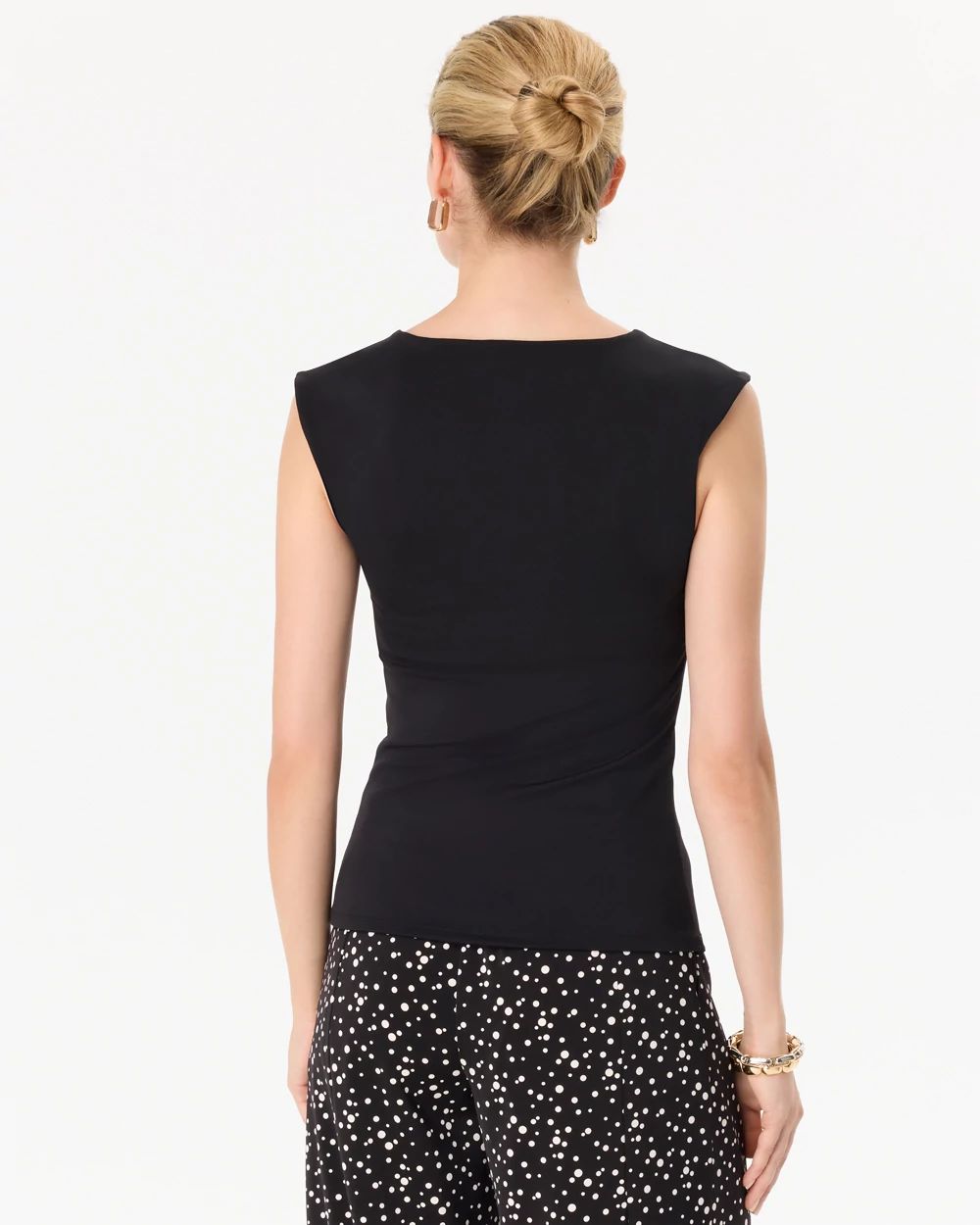 WHBM FORME™ All Ways Stretch Square Neck Top click to view larger image.