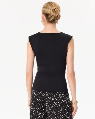 WHBM FORME™ All Ways Stretch Square Neck Top click to view larger image.