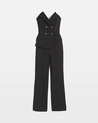 Double Weave Tuxedo Jumpsuit click to view larger image.