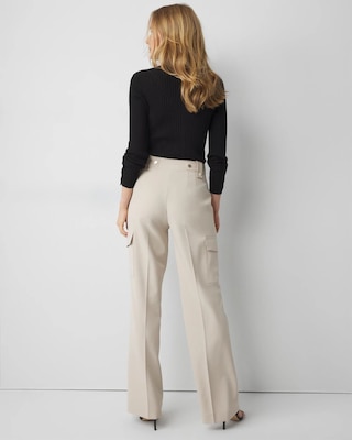 Petite Utility Wide Leg Pants click to view larger image.