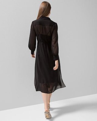 Black Shirt Dress