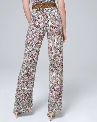 Matte Jersey Wide-Leg Pants