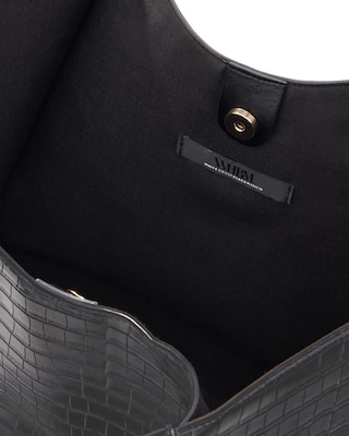 Faux Croc Tote Bag click to view larger image.