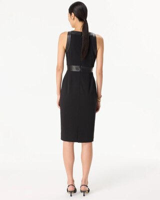 V-neck Sheath Dress click to view larger image.
