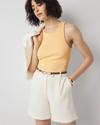WHBM FORME™ Ribbed Stretch Tank