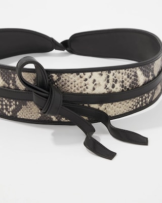 Python Obi Belt click to view larger image.